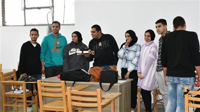  40 فريقا يشارك في مسابقة كرة القدم للروبوتات بالكلية المصرية الصينية بجامعة القناة