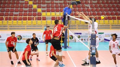 ناشئو الطائرة في مواجهة الكاميرون ببطولة افريقيا.. اليوم 