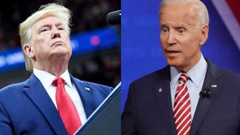 ترامب وبايدن
