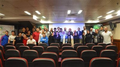 استكمال سلسلة الندوات التثقيفية لأبطال المصارعة والجودو