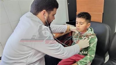 صحة كفر الشيخ تنظم قافلة طبية مجانية إلى قرية ناصر الغربية بمركز الحامول