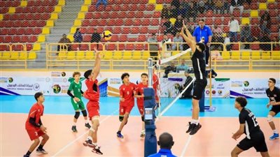 ناشئو الطائرة راحة اليوم من مباريات البطولة الأفريقية