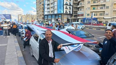عاجل.. مسيرة حاشدة بالإسكندرية احتفالًا بفوز الرئيس السيسي بالانتخابات الرئاسية ٢٠٢٤