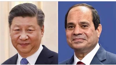 عاجل| الرئيس الصيني يهنئ الرئيس السيسي بمناسبة إعادة انتخابه لفترة رئاسية جديدة