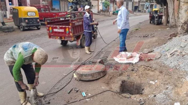 تطهير شبكات الصرف