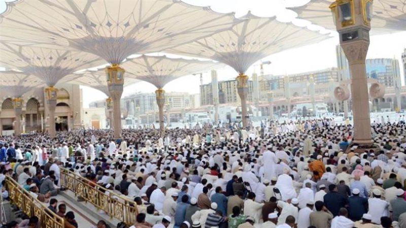 المسجد النبوي يستقبل