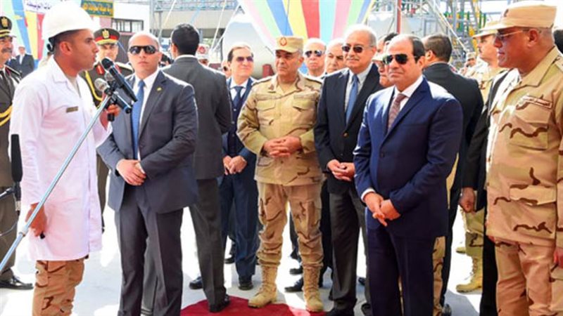 الرئيس السيسي يبدأ