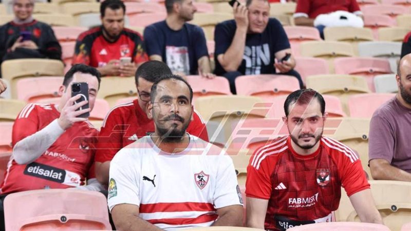 جمهور الأهلي في مباراة