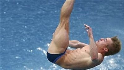 رامز ضياء لاعب منتخب الغطس يتأهل لـ 