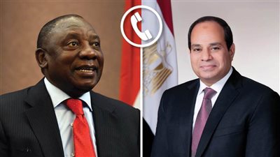 عاجل.. رئيس جنوب إفريقيا يهنئ الرئيس السيسي بالفوز في الانتخابات الرئاسية 