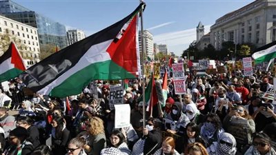 عاجل.. تظاهرات حاشدة في نيويورك تنديدا بالعدوان على غزة