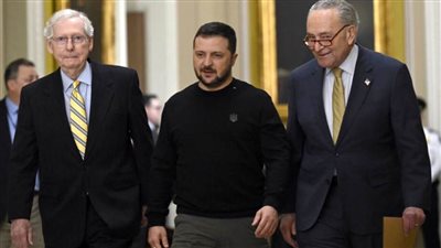 عاجل.. زعيما مجلس الشيوخ الأمريكي: إقرار حزمة المساعدات لأوكرانيا لن يحصل هذا العام