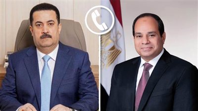 عاجل| رئيس وزراء العراق يهنئ الرئيس السيسي بإعادة انتخابه رئيسًا للجمهورية