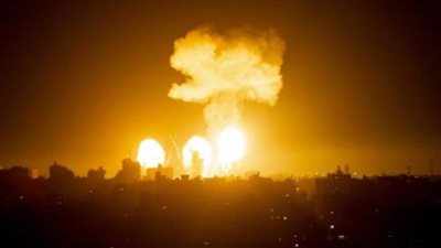 غارات إسرائيلية على عدة مناطق بقطاع غزة 