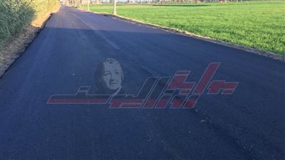 رصف شارعي شاهين والإسماعيلية بكفر الشيخ