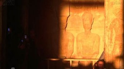 الأقصر تحتفل بظاهرة تعامد الشمس على مقصورة قدس الأقداس بالكرنك