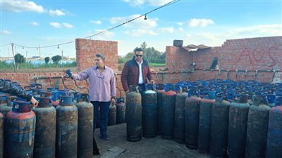 ضبط مصنع طوب لقيامه بتجميع أسطوانات الغاز المدعمة بالبحيرة