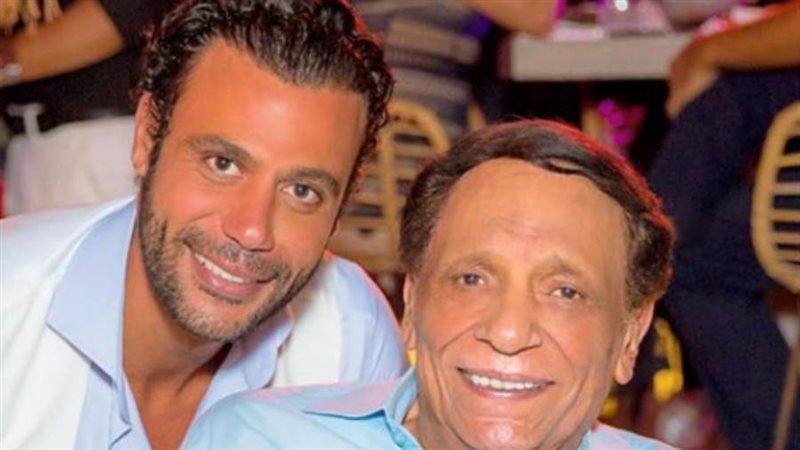 عادل إمام وابنه