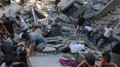 استشهاد ما لا يقل عن 18 مواطنا في قصف منزل بالنصيرات