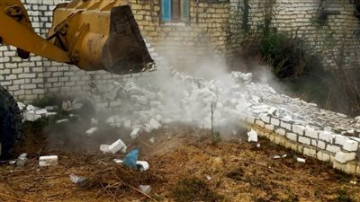 تنفيذ عدة حملات لإزالة ٢٠ حالة تعدٍّ على الأراضي الزراعية