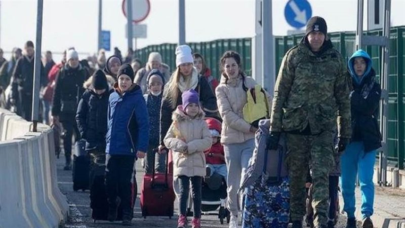 لاجئ من أوكرانيا