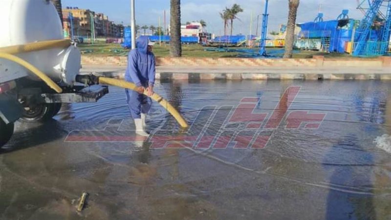 رفع مياه الأمطار