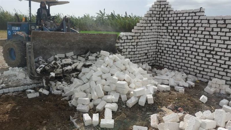 إزالة 11 حالة تعد