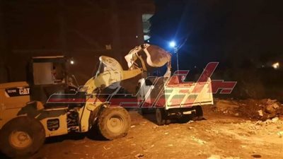 حملات مسائية لرفع كفاءة إنارة ونظافة شوارع بيلا في كفر الشيخ 