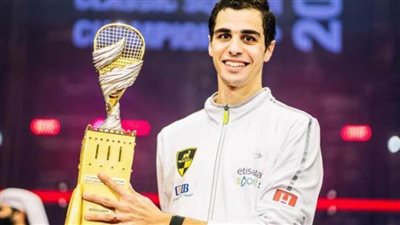 علي فرج يحتفظ بصدارة تصنيف الإسكواش للأسبوع الـ30 على التوالي