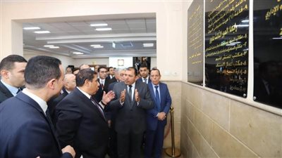 المستشار عادل فهيم يفتتح مجمع محاكمة مجلس الدولة بالمنوفية 