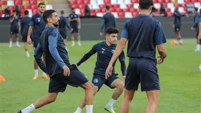 بيراميدز يختتم تدريباته استعدادا لمباراة 
