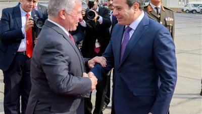 العاهل الأردني يعود إلى بلاده عقب قمته مع الرئيس السيسي بالقاهرة