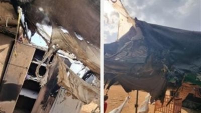 عاجل.. نجاة عائلة بعد أن سكب محتلون 