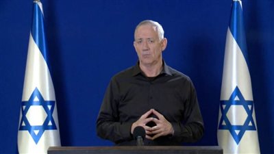 جانتس: الحرب في غزة ستستمر وتتوسع