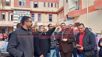 أبوالسعد: يتفقد مستشفيي دسوق العام والحميات