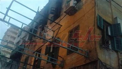 التصريح بدفن ضحايا حريق عقار الجمرك وسط الإسكندرية