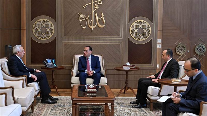 مدبولي مع سفير العراق