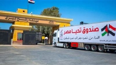 عاجل.. إدخال 20 شاحنة مساعدات و4 أخرى تحمل وقودا إلى قطاع غزة