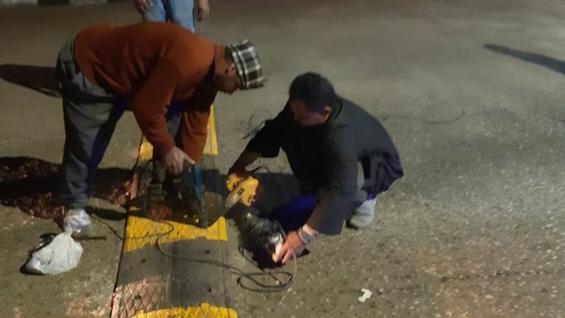 تركيب مطبات صناعية