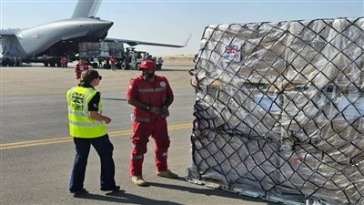 المملكة المتحدة وقبرص ترسلان أول شحنة من المساعدات الإنسانية إلى غزة