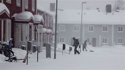 انخفاضات قياسية في درجات الحرارة في السويد وفنلندا 