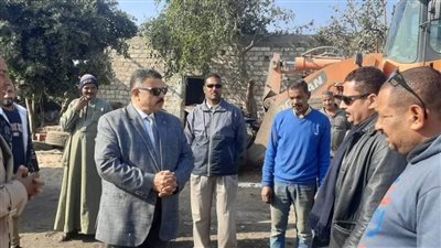 في أولى جولاته الميدانية رئيس مركز ومدينة المنيا يتابع سير العمل بعدد من القطاعات الخدمية 
