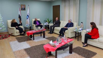 رئيسة المجلس القومي لحقوق الإنسان تهنئ الطائفة الإنجيلية بعيد الميلاد المجيد