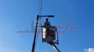 جهود مكثفة لرفع كفاءة وتطوير منظومة الإنارة بمراكز كفر الشيخ