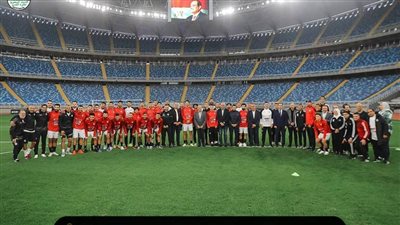 وزير الرياضة يدعم منتخب مصر قبل السفر لأمم إفريقيا  