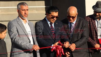 رئيس الاتحاد العربي للميني فوتبول أحمد سمير يدشن نهائيات بطولة كأس ليبيا