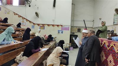 رئيس جامعة الأزهر ونائب فرع البنات يتفقدان امتحانات كلية الدراسات الإسلامية بنات القاهرة