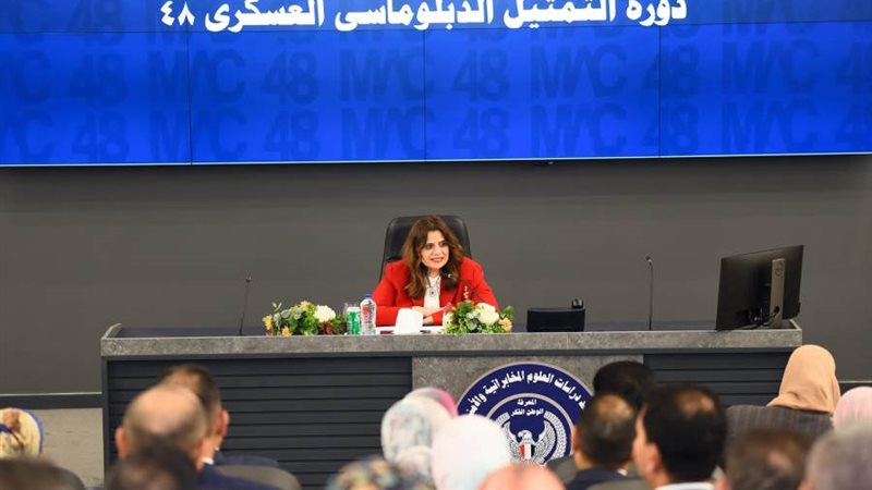 سها الجندي خلال اللقاء