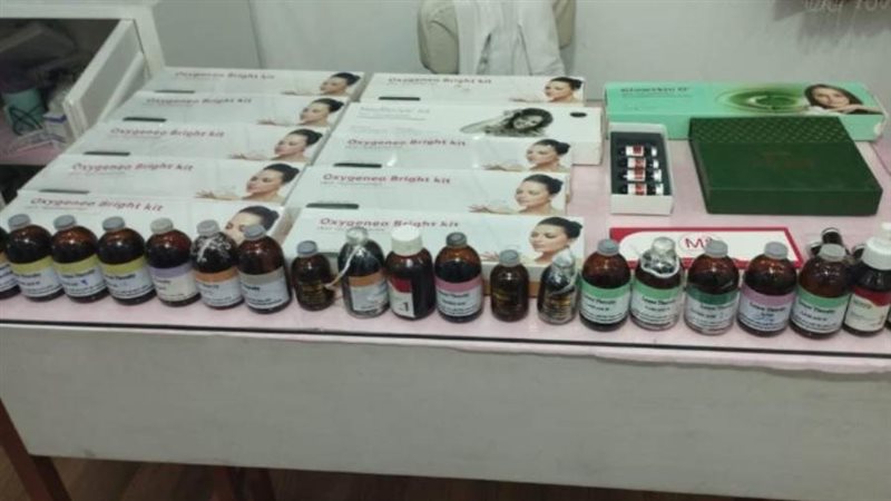 جانب من المضبوطات