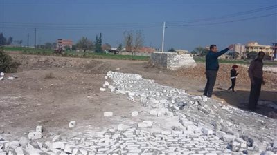 إزالة 10 حالات تعدٍٍ على الأراضي الزراعية وأملاك الدولة بالبحيرة